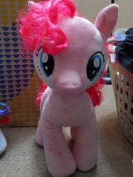 Size: 606x811 | Tagged: safe, pinkie pie, earth pony, pony, g4, build-a-bear, irl, photo, plushie, solo