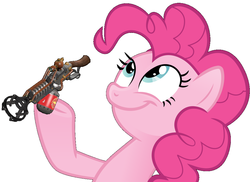 Size: 1042x759 | Tagged: safe, pinkie pie, g4, look what pinkie found, phlogistinator, team fortress 2