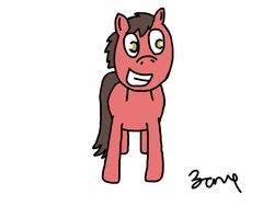 Size: 1024x768 | Tagged: safe, artist:zane, oc, oc only, oc:big brian, pony, simple background, solo