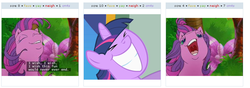 Size: 812x285 | Tagged: safe, skywishes, twilight sparkle, g3, g4, creepy, exploitable meme, faic, female, filly, filly twilight sparkle, funny, hoers, juxtaposition, juxtaposition win, out of context, subtitles, weird, younger