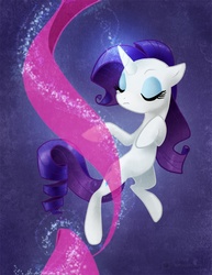 Size: 800x1035 | Tagged: safe, artist:gabapple, rarity, pony, g4, solo