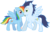 Size: 992x632 | Tagged: safe, artist:stephastated, rainbow dash, soarin', pegasus, pony, g4, blushing, female, heart, looking at each other, looking at someone, male, mare, ship:soarindash, shipping, simple background, transparent background