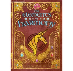 Size: 612x594 | Tagged: safe, g4, my little pony: the elements of harmony, official, book, cover, elements of harmony, entertainment weekly, guidebook