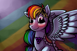 Size: 900x600 | Tagged: safe, artist:flikkun, rainbow dash, g4, clothes, dress, gala dress