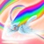 Size: 500x500 | Tagged: safe, artist:dertaii, rainbow dash, g4, solo, sonic rainboom