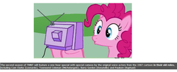 Size: 1016x416 | Tagged: safe, pinkie pie, g4, exploitable meme, teenage mutant ninja turtles, tv meme