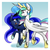 Size: 650x650 | Tagged: safe, artist:oscarina1234, princess celestia, princess luna, g4, gradient background, happy, large wings, looking at each other, looking at someone, royal sisters, siblings, side view, sisters, wings