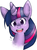 Size: 1606x2186 | Tagged: safe, artist:mosaicsplash, twilight sparkle, g4, female, smiling, solo