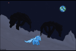 Size: 500x337 | Tagged: safe, artist:tails200, trixie, g4, moon