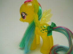 Size: 1024x768 | Tagged: safe, artist:tiellanicole, skydancer, g1, g4, customized toy, g1 to g4, generation leap, irl, photo, ribbon