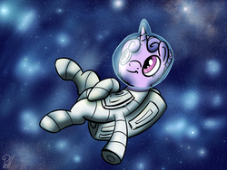 Size: 2000x1500 | Tagged: safe, artist:pirill, north star, pony, g4, astronaut, female, solo, space, spacesuit