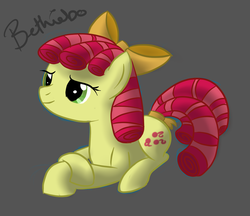 Size: 1152x997 | Tagged: safe, artist:bethiebo, candy twirl, g4, 30 minute art challenge