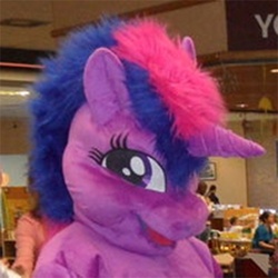 Size: 500x500 | Tagged: safe, twilight sparkle, human, g4, fursuit, irl, irl human, photo, twiface