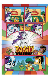 Size: 800x1236 | Tagged: safe, artist:angieness, idw, rarity, g4, micro-series #3, my little pony micro-series, spoiler:comic, comic