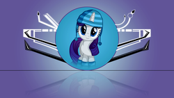 Size: 1920x1080 | Tagged: safe, artist:bronyyay123, rarity, g4, cap, clothes, female, hat, socks, solo, striped socks, vector, wallpaper