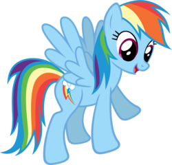 Size: 3929x3767 | Tagged: safe, artist:austiniousi, rainbow dash, pegasus, pony, g4, female, high res, mare, open mouth, simple background, solo, spread wings, transparent background, wings