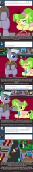 Size: 641x3290 | Tagged: safe, artist:ficficponyfic, chickadee, ms. peachbottom, oc, oc:ham-hooves, cyoa:peachbottom's quest, g4, cyoa, tumblr