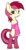 Size: 500x976 | Tagged: safe, artist:grissaecrim, roseluck, earth pony, pony, g4, bipedal, clothes, off shoulder, shirt, simple background, socks, transparent background