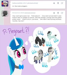 Size: 800x900 | Tagged: safe, artist:verminshy, dj pon-3, vinyl scratch, g4, foal