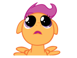 Size: 3200x2400 | Tagged: safe, artist:atmospark, scootaloo, g4, female, simple background, solo, transparent background, vector