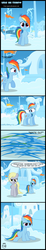 Size: 948x5097 | Tagged: safe, artist:toxic-mario, derpy hooves, rainbow dash, g4, cloud, cloudsdale, comic, filly, speech bubble, younger