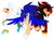 Size: 900x675 | Tagged: dead source, safe, artist:kookiekrap47, deviantart watermark, male, obtrusive watermark, ponified, shadow the hedgehog, silver the hedgehog, sonic the hedgehog, sonic the hedgehog (series), watermark