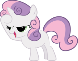 Size: 7608x6000 | Tagged: safe, artist:pixiepea, sweetie belle, g4, absurd resolution, simple background, transparent background, vector