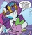 Size: 450x484 | Tagged: safe, idw, official comic, rarity, spike, dragon, pony, g4, spoiler:comic, female, male, mare, possessed, ship:sparity, shipping, straight