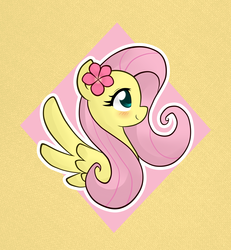 Size: 3000x3253 | Tagged: safe, artist:hidden-cat, fluttershy, g4, female, flower, solo