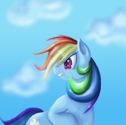 Size: 800x789 | Tagged: safe, artist:myhysteria, rainbow dash, g4, solo