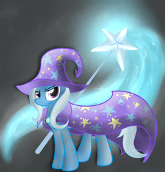 Size: 2400x2500 | Tagged: safe, artist:wonder-waffle, trixie, pony, unicorn, g4, female, mare, solo