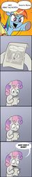 Size: 335x1826 | Tagged: safe, rainbow dash, sweetie belle, g4, crossing the memes, exploitable meme, meme, memeception, sweetie's note meme, two words meme