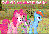 Size: 396x270 | Tagged: safe, edit, edited screencap, screencap, fluttershy, pinkie pie, rainbow dash, spike, dragon, earth pony, pegasus, pony, g4, the last roundup, abandon thread, animated