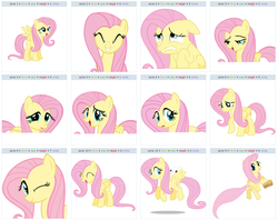 Size: 1165x921 | Tagged: safe, fluttershy, g4, female, flutterbooru, flutterflood, mare, multeity, so much flutter