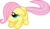 Size: 6916x3978 | Tagged: safe, artist:feitaru, fluttershy, pony, g4, the cutie mark chronicles, simple background, transparent background, vector