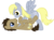 Size: 7772x5779 | Tagged: safe, artist:asdflove, derpy hooves, doctor whooves, time turner, pegasus, pony, g4, absurd resolution, female, male, mare, on back, ship:doctorderpy, shipping, simple background, straight, transparent background, vector