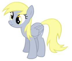 Size: 2356x2000 | Tagged: dead source, safe, artist:makintosh91, derpy hooves, pegasus, pony, g4, female, mare, simple background, solo, transparent background, vector