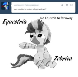 Size: 640x629 | Tagged: safe, zecora, pony, zebra, g4, askyoungzecora, female, solo, tumblr, younger