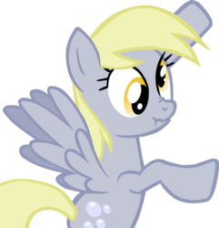 Size: 748x775 | Tagged: safe, artist:stormsclouds, derpy hooves, pegasus, pony, g4, female, mare, simple background, transparent background, vector