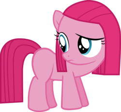 Size: 6212x5732 | Tagged: safe, artist:kyi195, pinkie pie, earth pony, pony, g4, absurd resolution, cute, cuteamena, female, filly, pinkamena diane pie, simple background, solo, transparent background, vector, younger