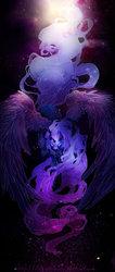 Size: 1024x2424 | Tagged: safe, artist:meiphon, nightmare moon, pony, g4, female, solo