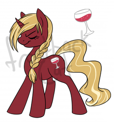 Size: 358x386 | Tagged: safe, artist:calicopikachu, oc, oc only, oc:sassafrass, pony, solo