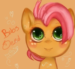 Size: 680x620 | Tagged: safe, artist:prodigymysoul, babs seed, pony, g4, female, solo