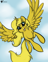 Size: 2550x3300 | Tagged: safe, artist:irishthorns, oc, oc only, oc:ticket, alicorn, pony, alicorn oc, solo