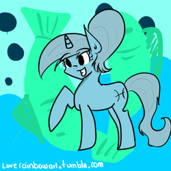 Size: 500x500 | Tagged: safe, artist:erikagaga, 30 minute art challenge, pisces, ponified, zodiac