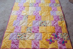 Size: 1280x850 | Tagged: safe, artist:cuddle_puppy_quilts, fluttershy, g4, customized toy, quilt