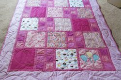 Size: 1280x851 | Tagged: safe, artist:cuddle_puppy_quilts, pinkie pie, g4, customized toy, quilt