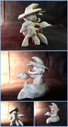 Size: 2850x5350 | Tagged: safe, artist:xofox, trixie, g4, sculpture