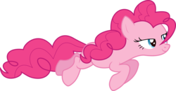 Size: 5000x2604 | Tagged: safe, artist:patec, pinkie pie, earth pony, pony, g4, bedroom eyes, female, simple background, solo, transparent background, vector