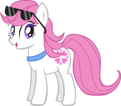 Size: 1622x1419 | Tagged: safe, artist:trotsworth, sundance, earth pony, pony, g1, g4, female, g1 to g4, generation leap, mare, simple background, solo, sunglasses, transparent background